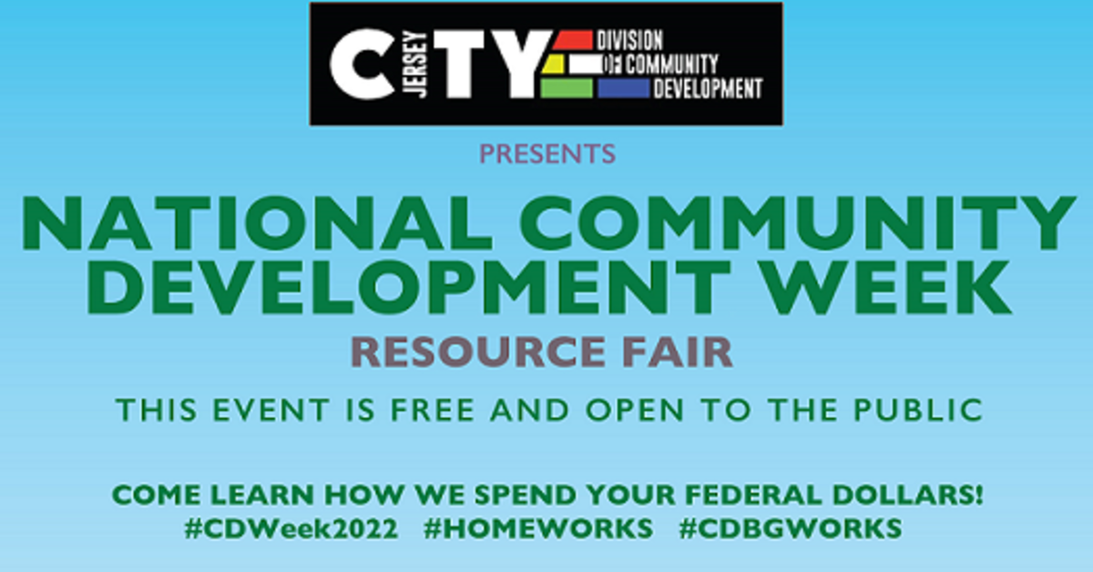 Jersey City Community Development Hosts to Mark National